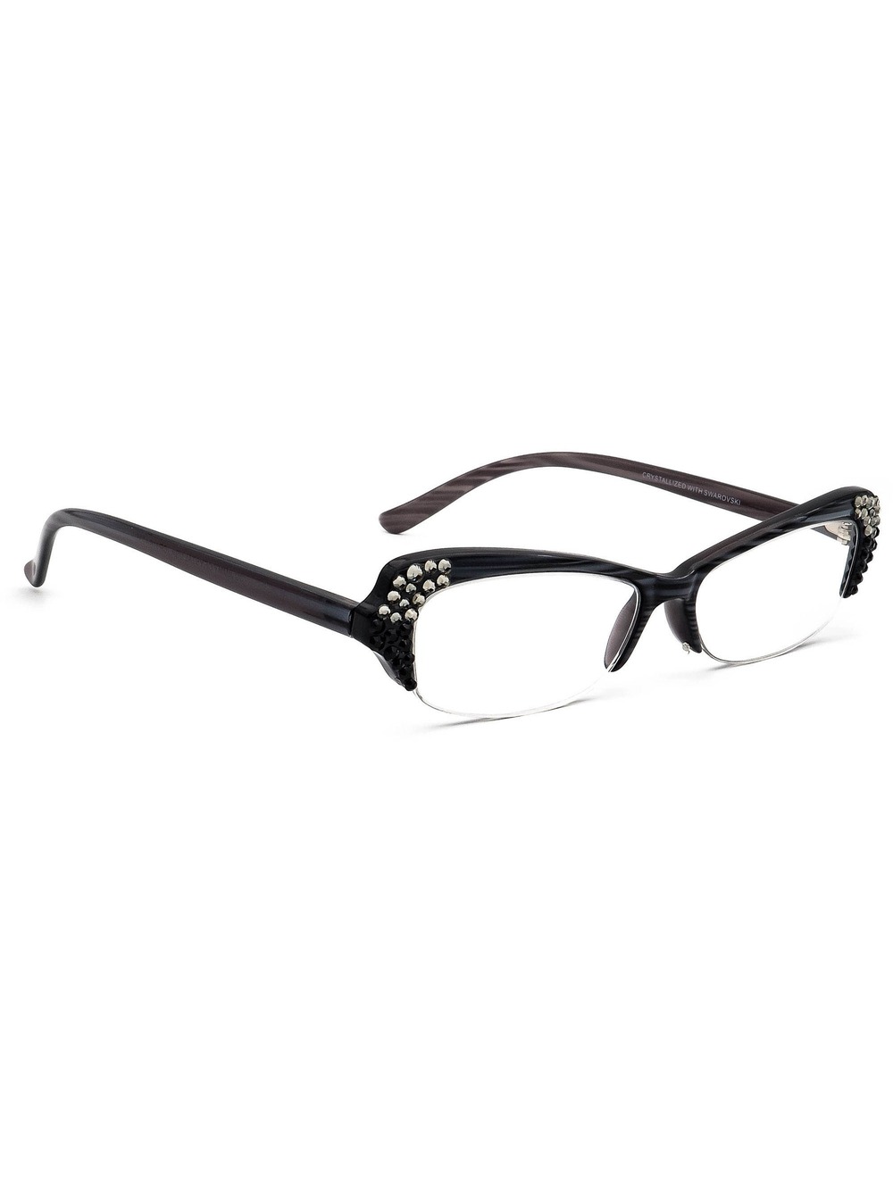 Jimmy Crystal JCR116 +2.25 Crystallized With Swarovski Eyeglasses